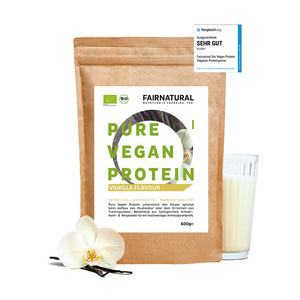 
                  
                    Carregue a imagem no visualizador da galeria, Organic Vegan Protein Powder Vanilla without Soy
                  
                