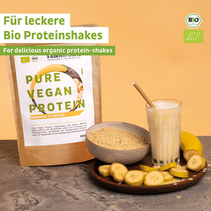 
                  
                    Carregue a imagem no visualizador da galeria, Organic Vegan Protein Powder Banana sem Soja
                  
                